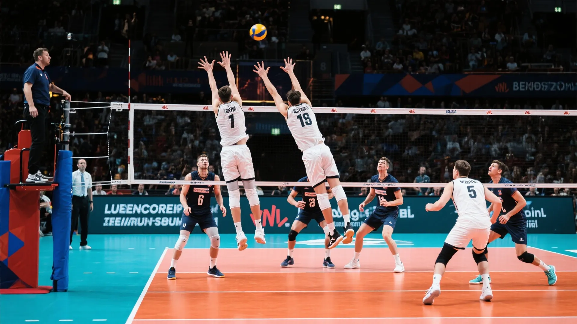 男排世锦赛震撼瞬间